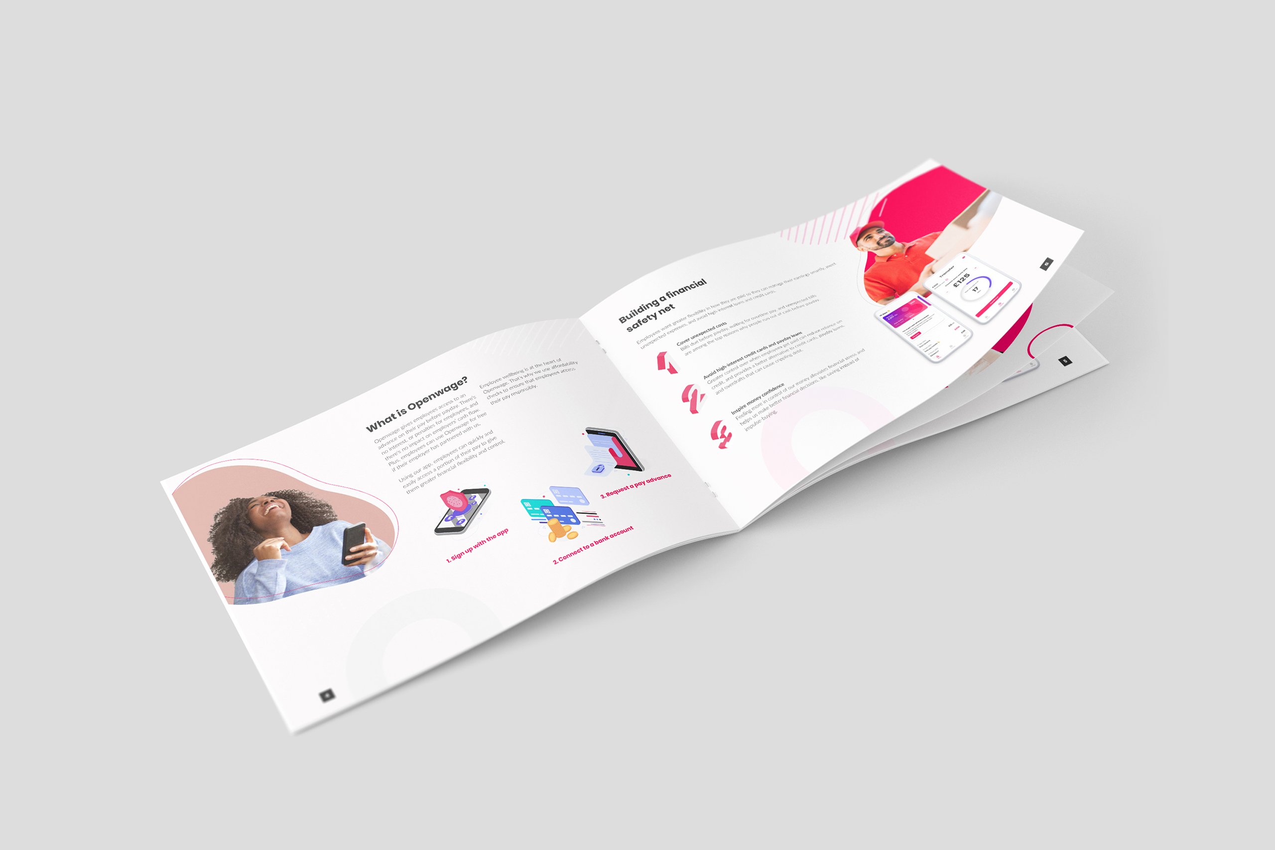 Fintech Company Brochure Design