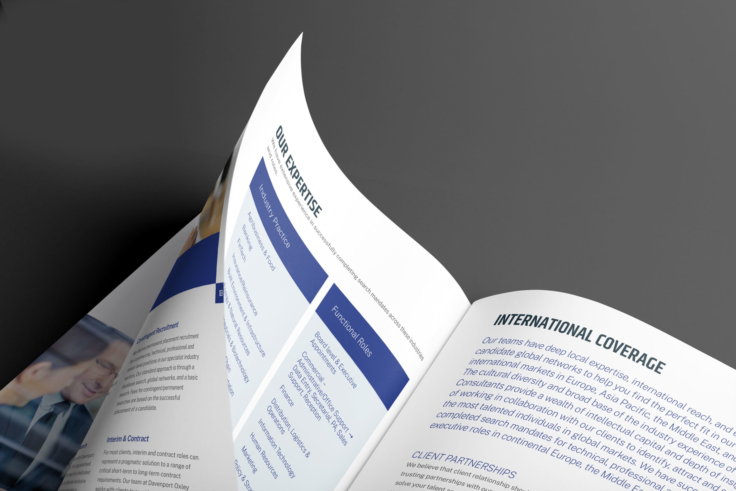 Recruitment Agency Brochure Design