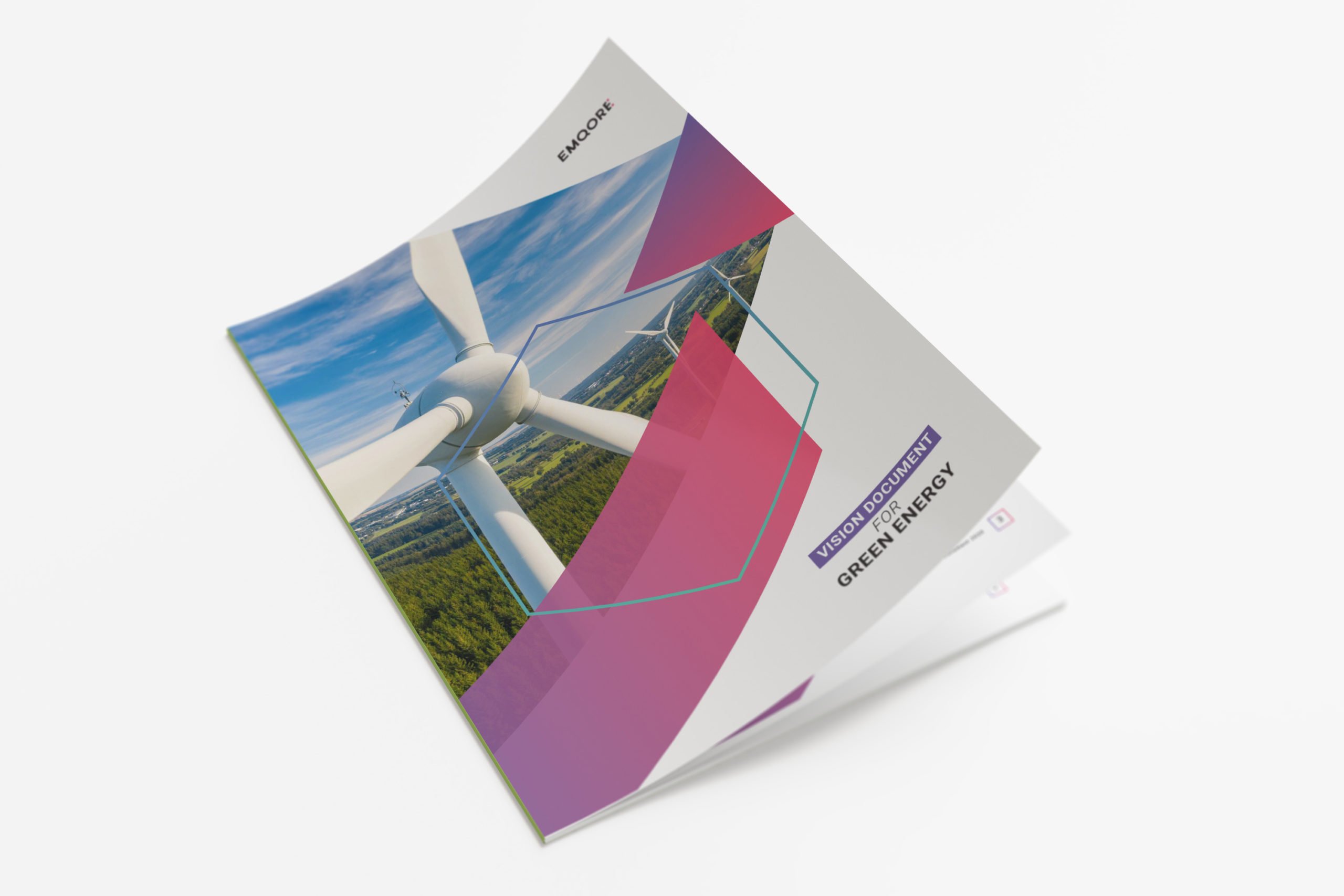 Energy Investment Brochure Design