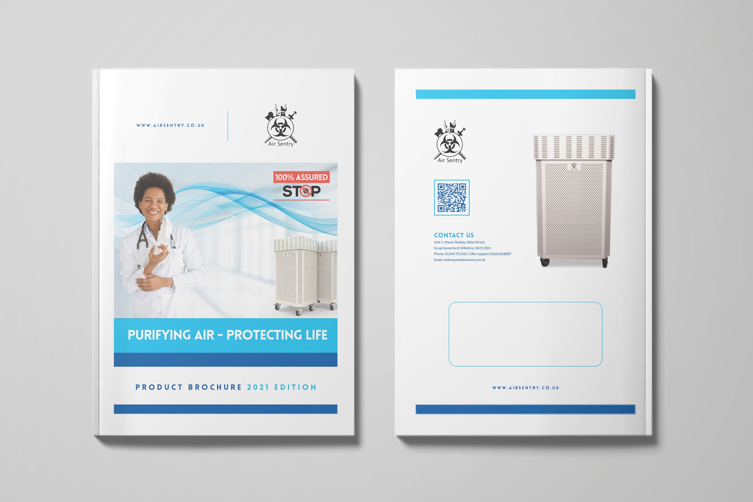 Healthcare Company Brochure Design