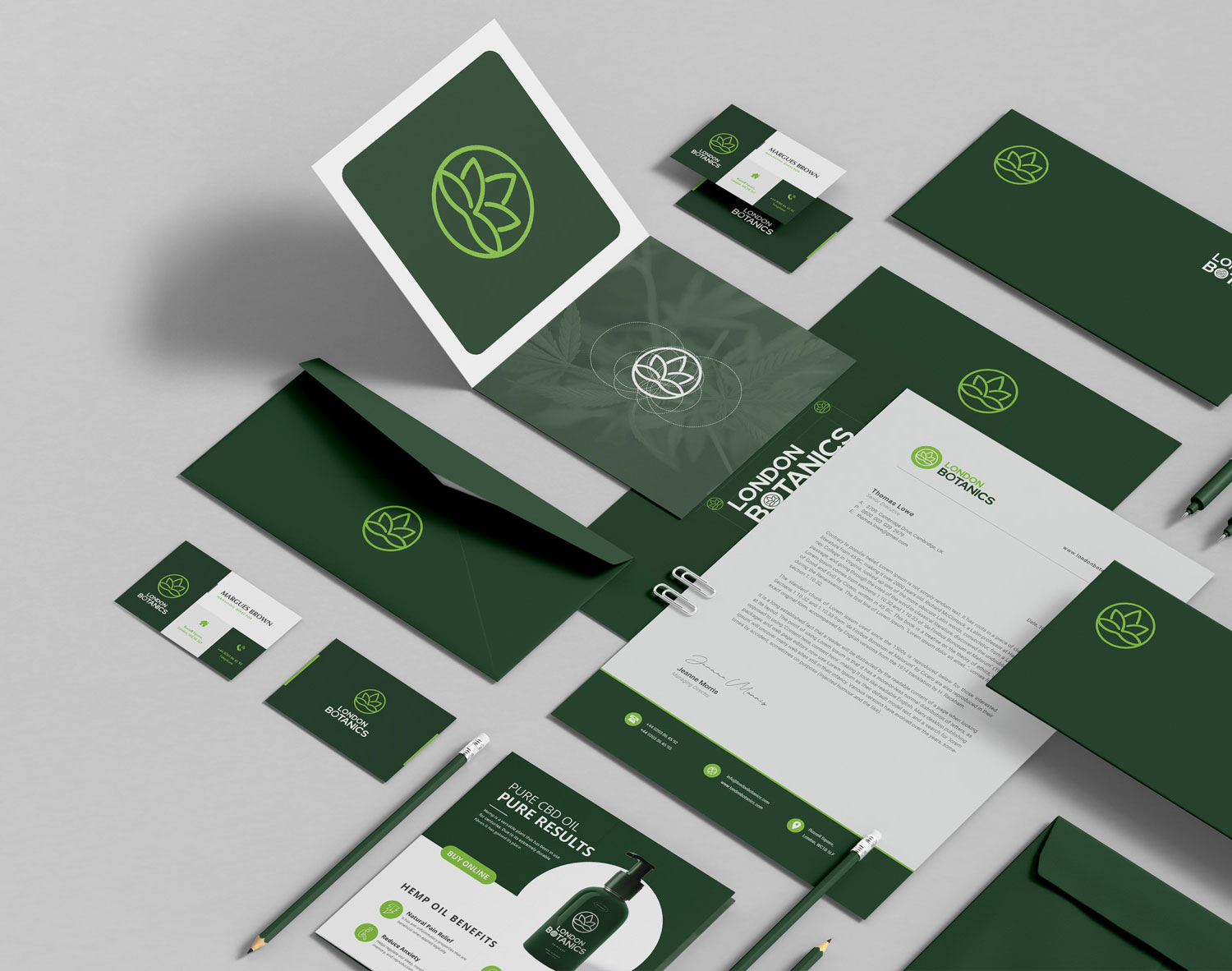 Visual identity graphic design