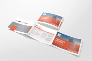 Folded Leaflet Design